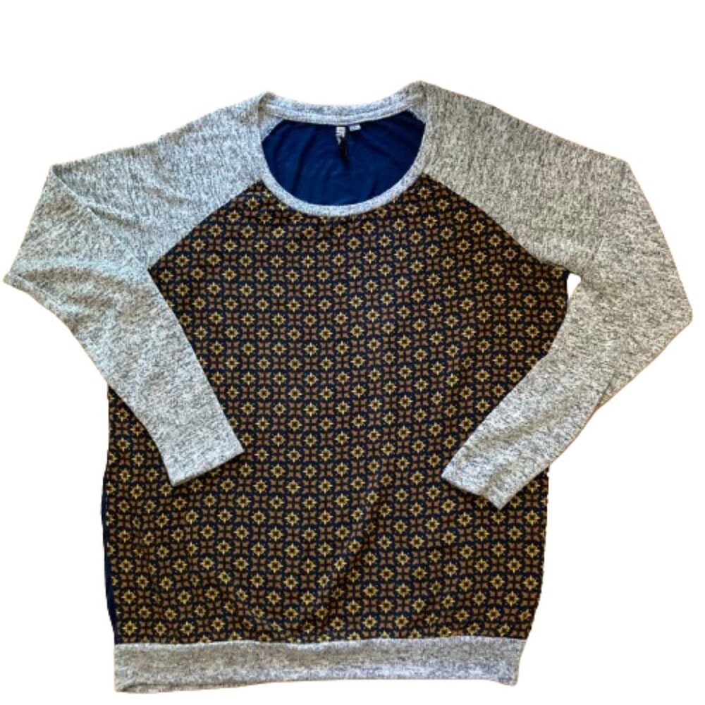 Kut from the Kloth Women's Lightweight Sweater, Mixed Patterns, Unique, Medium